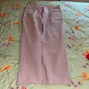 NWOT Women's Wide Leg Jeans in Light Purple